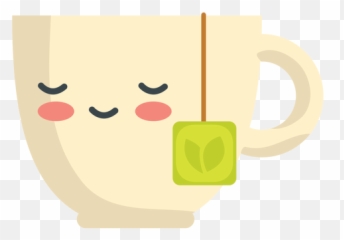 Kawaii Sleeping Tea - Taza De Te Animada Png Emoji,Tea Emoji Transparent