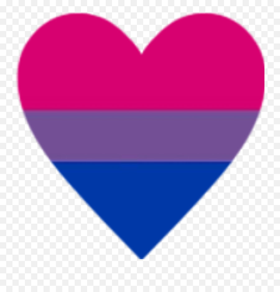 Biromantic Bisexual Bi Biflag Bipride Pride Lgbt - Transparent Bi Pride Heart Emoji,Bisexual Flag Emoji