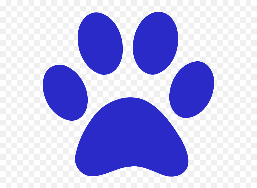 Tigers Paw - Clipart Best Blue Paw Logo Emoji,Clemson Tiger Emoji