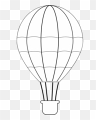 Hot Air Balloon Black And White Png U0026 Free Hot Air Balloon - Hot Air Balloon Black And White Png Emoji,Hot Air Balloon Emoji