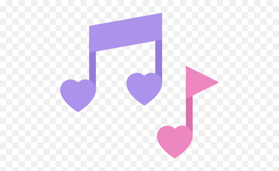 Romantic Emoji Vector Svg Icon - Png Repo Free Png Icons Music Cute Purple Icon,Musical Emoji