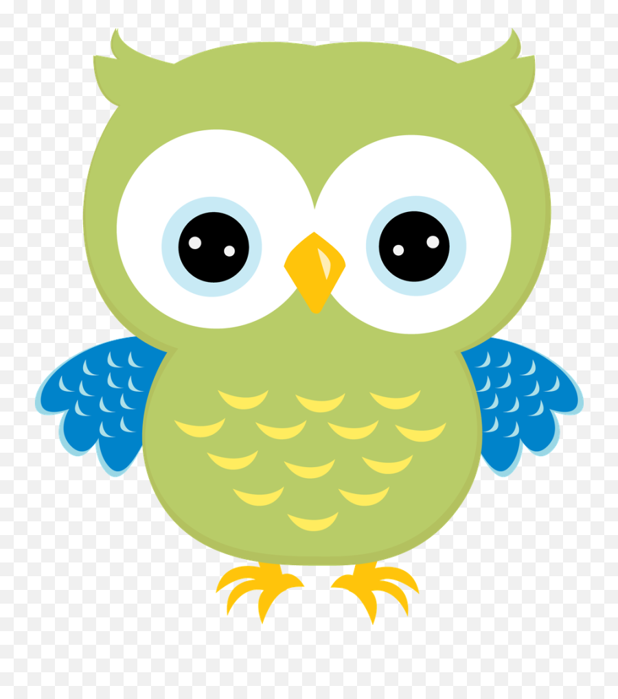 Emotions Clipart Owl Emotions Owl - Green Cute Owl Clipart Emoji,Imagenes De Emotions