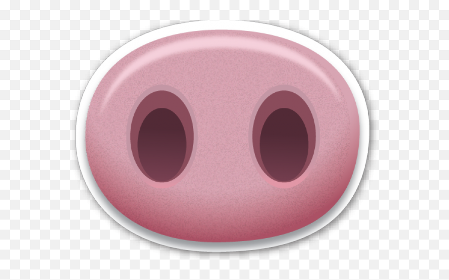 Download Emoji Clipart Pig - Pig Nose Printable,Nose Emoji