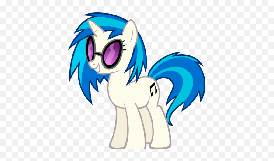 Dj Pon - Mlp Dj Pon 3 Emoji,My Little Pony Rainbow Dash Sunglasses Emoticons