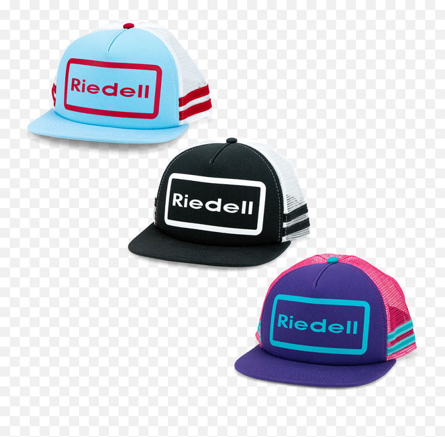 Riedell Snapback Trucker Hat - For Baseball Emoji,Emotion Xl Baseball