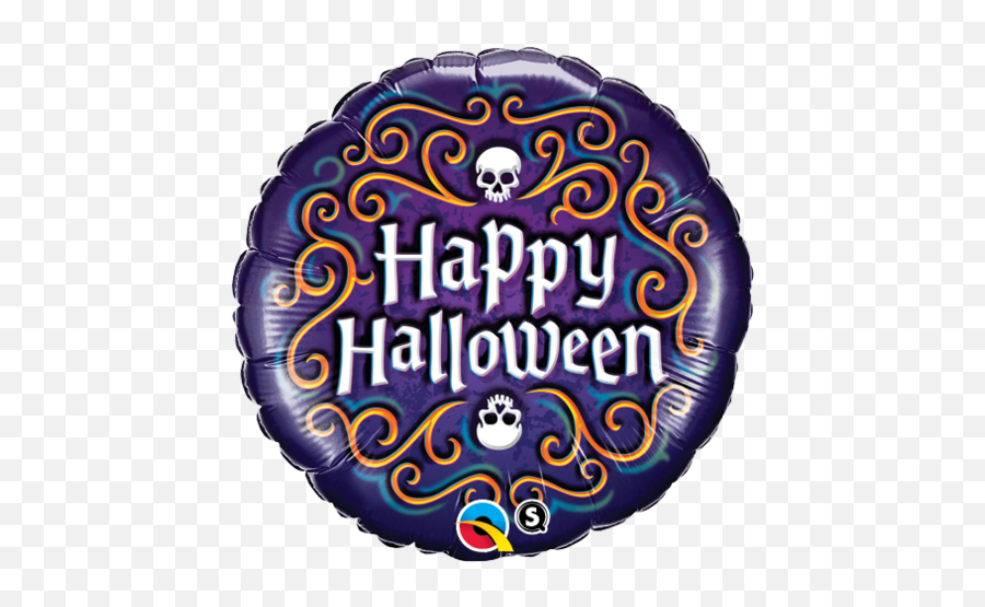 Happy Halloween Foil Balloon - Balloon Emoji,Emoticons Mini Foil Balloons