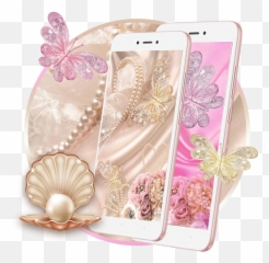 Pearly Ornaments Live Wallpaper - Smartphone Emoji,Oyster Emojis