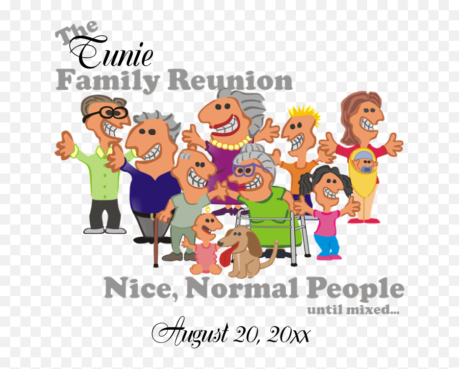 Download Personalized Family Reunion Funny Cartoon Postcard - Mugs For Family Reunion Emoji,Personalized Emoji