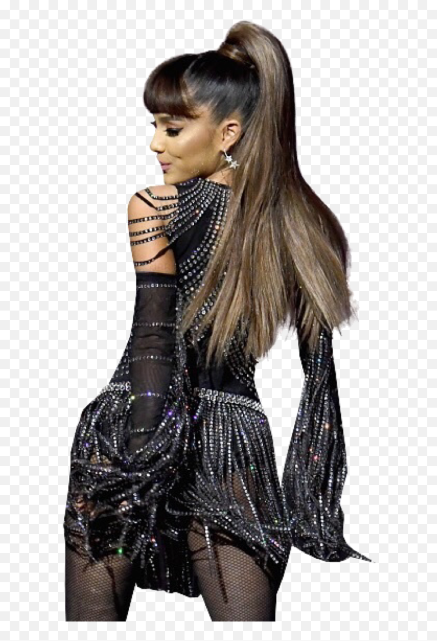 Black Aesthetic Tumblr Ariana Grande - Lady Emoji,Ariana Grande Custom Emojis For Pc