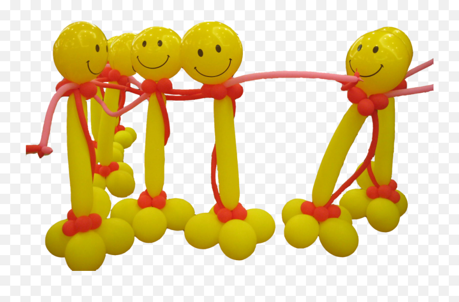 Balloon Sculptures - Home Of Balloon City Sharing Emoji,Emoticons Smiley Balloons