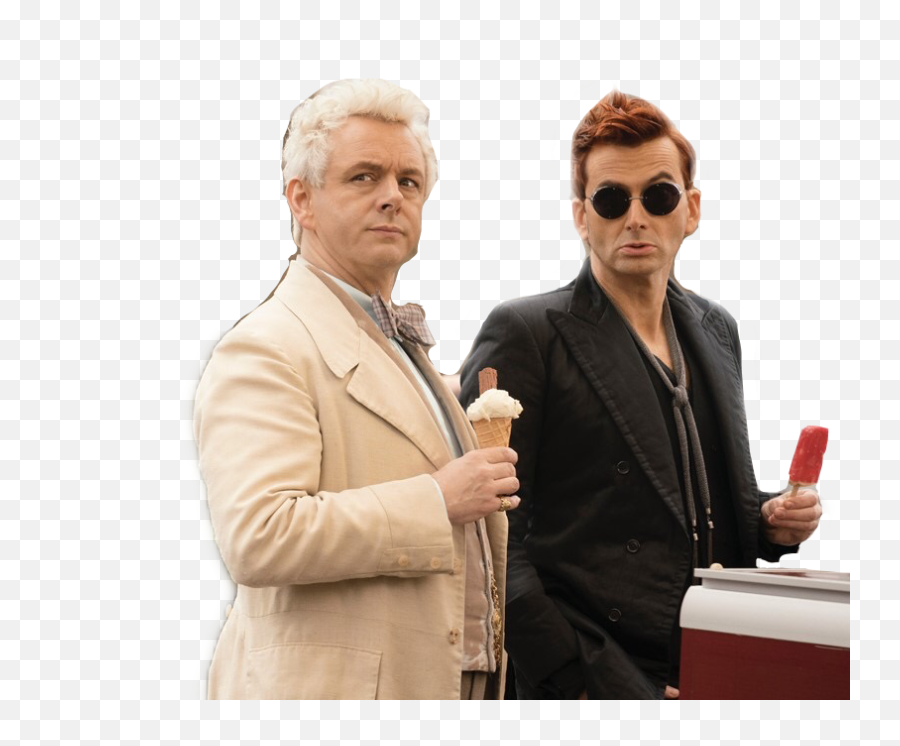 Goodomens Crowley Aziraphale Sticker Emoji,Crowley And Aziraphale Emojis