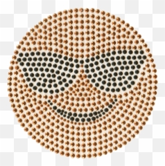 S102106 - Dots In A Circle Emoji,Emojis Pumpkin Pattern