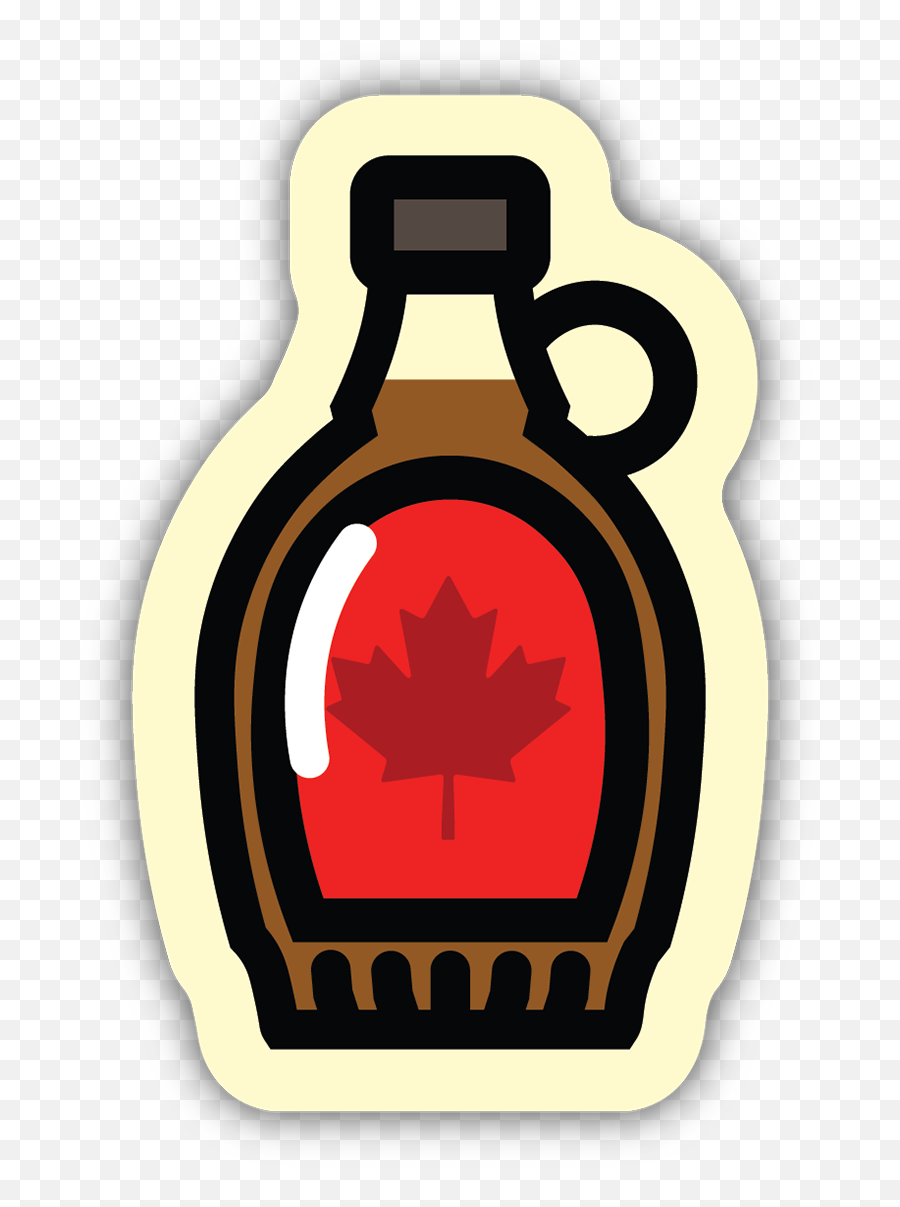 Maple Syrup Sticker - Bottle Emoji,Hawaii Emoji Sticker