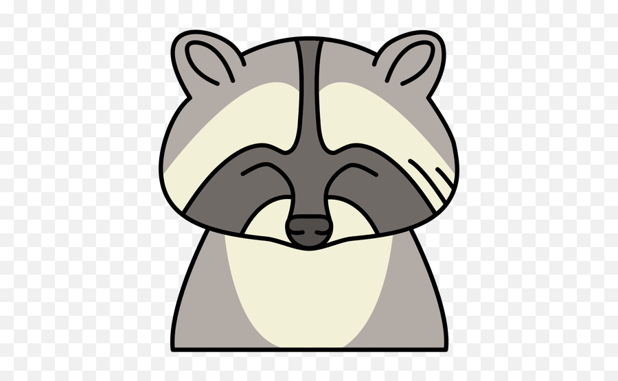 Raccoon Vector Silhouette Transparent Png U0026 Svg Vector - Dot Emoji,Raccoon Emoji Icon