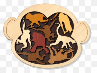 Constantin Puzzle Monkey Madness - Jigsaw Puzzle Emoji,Barrel Of Monkeys Emoticon