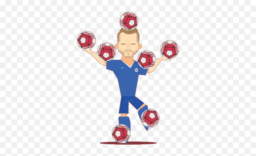 The Leicester City Heroes Who Won The Premier League - For Soccer Emoji,Juggling Emoji