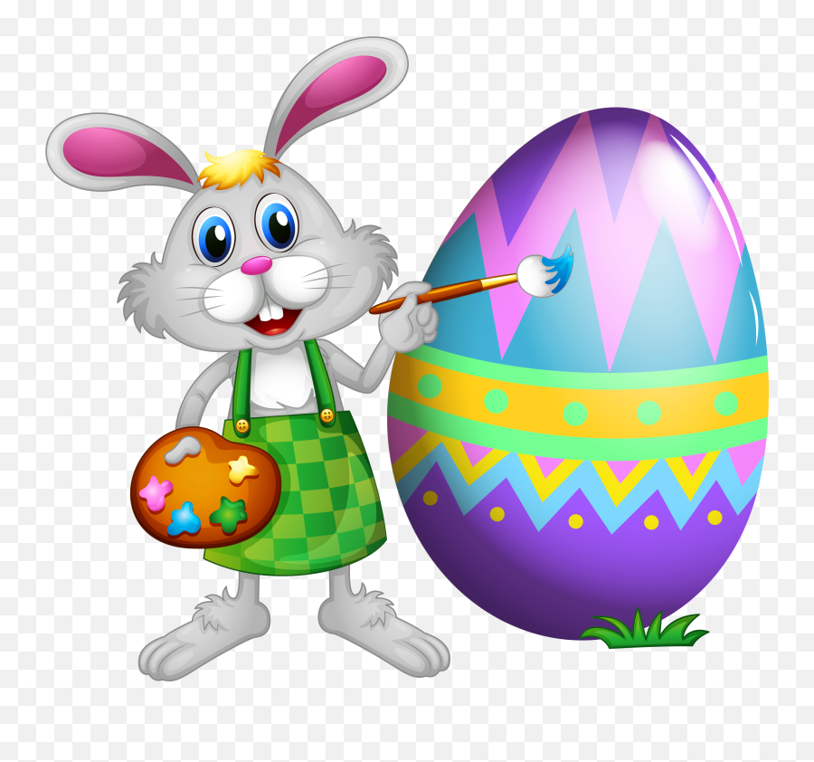 Happy Easter Bunny Pictures Png Transparent Background Free - Art And Craft Word Design Emoji,Happy Easter Emoticon