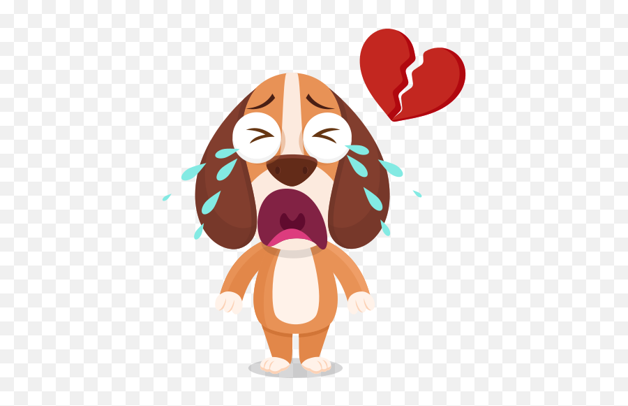 Broken Heart Stickers - Sticker Emoji,Broken Heard Emoticon