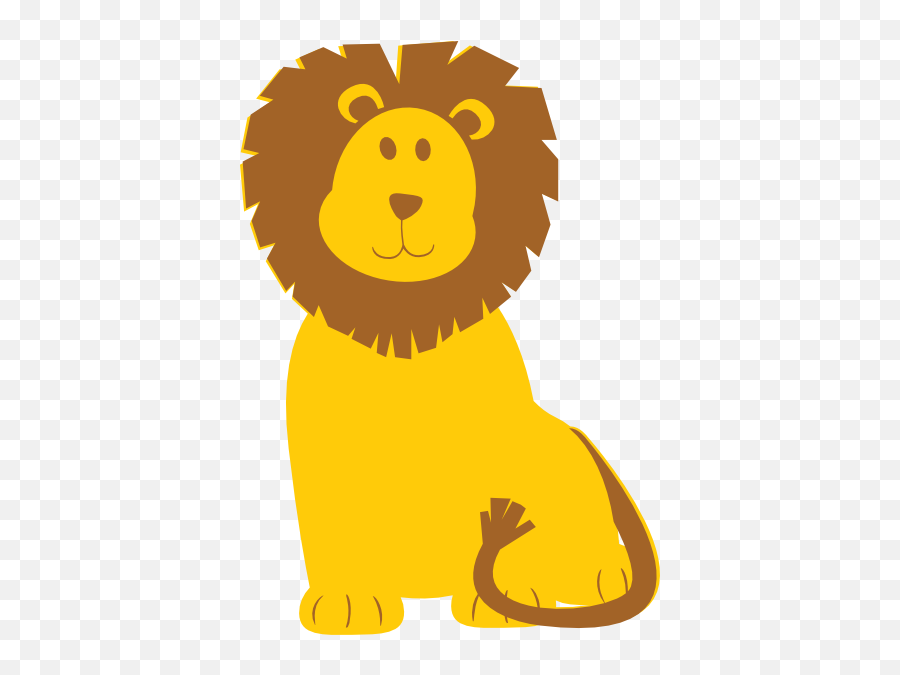 Lion Clip Art Picture Dromgae Top 3 - Clipartix Clipart Blue Lion Emoji,Lion Emoji Png