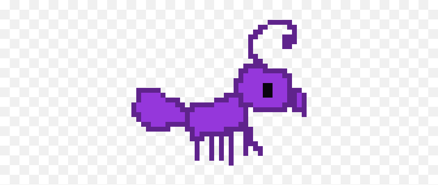 It Is An Ant Pixel Art Maker Emoji,Ant Emoji