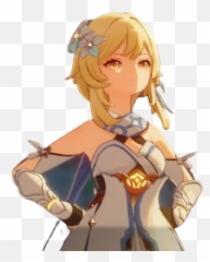 Travelerhmm - Genshin Impact Female Mc Emoji,Hmm Emoji Meme