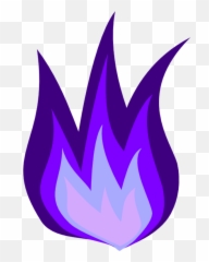 Here Is Flames Cutie - Purple Fire Cartoon Clipart Full Purple Fire Icon Png Emoji,Fire Flame Emoji