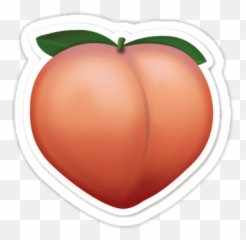 Peach Emoji - Stickers De Durazno,Peach Emoji T Shirt