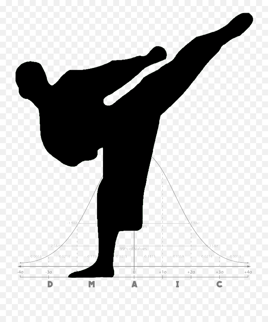 Six Sigma Belt Guru Training Strategy - Karate Kick Silhouette Emoji,Sigma Emoji