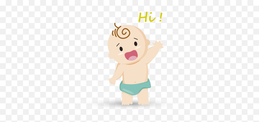 Funny Baby Emoji By Thua Lo - Happy,Diaper Emoji