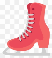 Ice Skate Emoji Clipart,Figure Skating Emoji