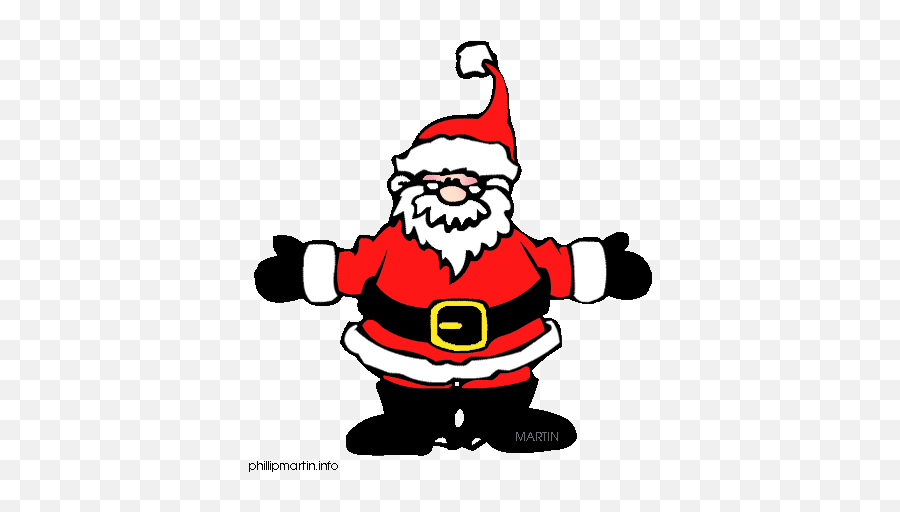 What Is Santa Claus - Santa Exercise Gif Emoji,Dancing Santa Emoticon