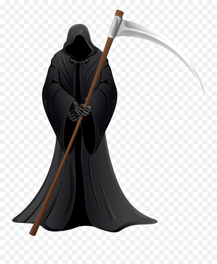 Transparent Grim Reaper Png - Transparent Grim Reaper Png Emoji,Grim Reaper Emoji