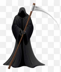 Transparent Grim Reaper Png - Transparent Grim Reaper Png Emoji,Grim Reaper Emoji
