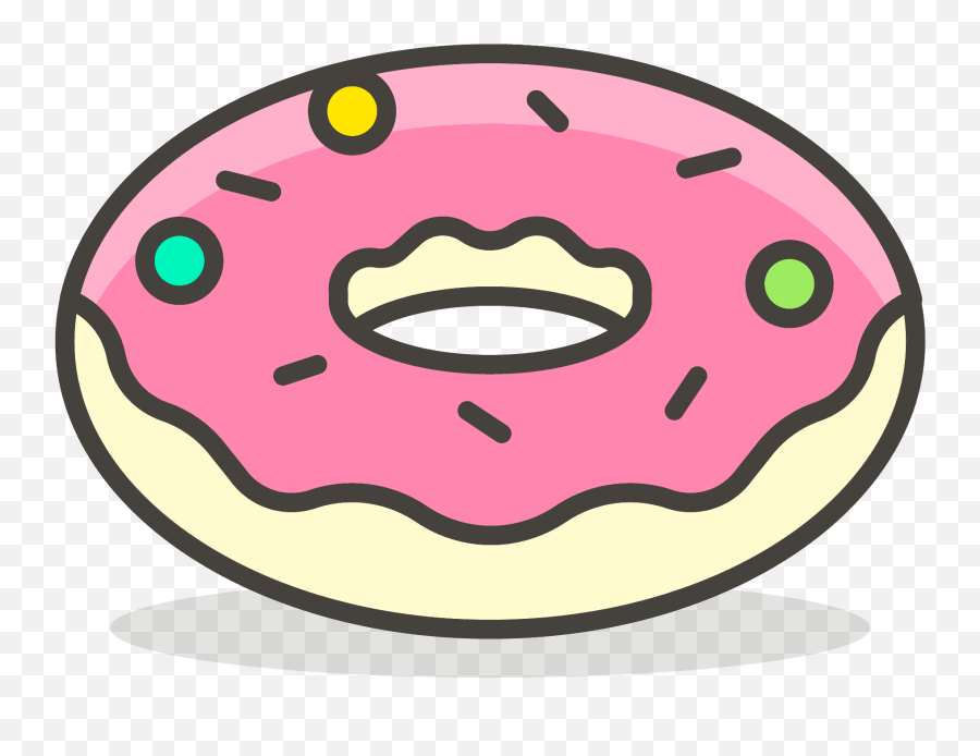 Doughnut Emoji Clipart - Dona Emoji,Donut Emojis