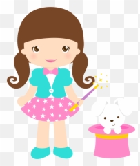 Lady Clipart Circus Lady Circus Transparent Free For - Personagens Circo Rosa Png Emoji,Emoticons Bonecas