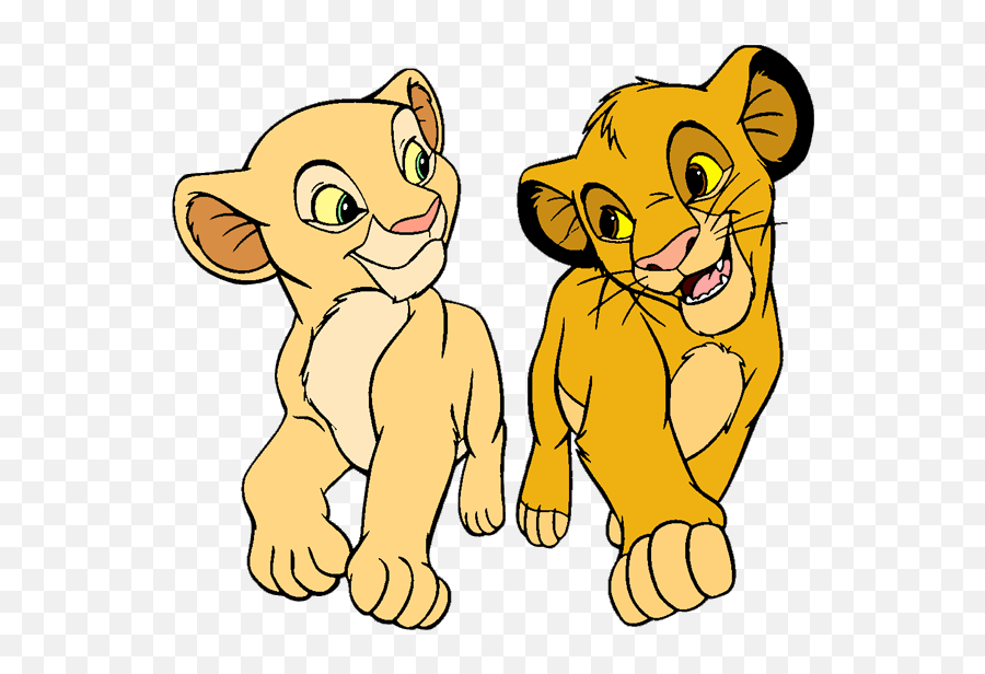 68 Lk Clip Art Ideas - Simba And Nala Png Gif Emoji,Lion King Emoji Plush