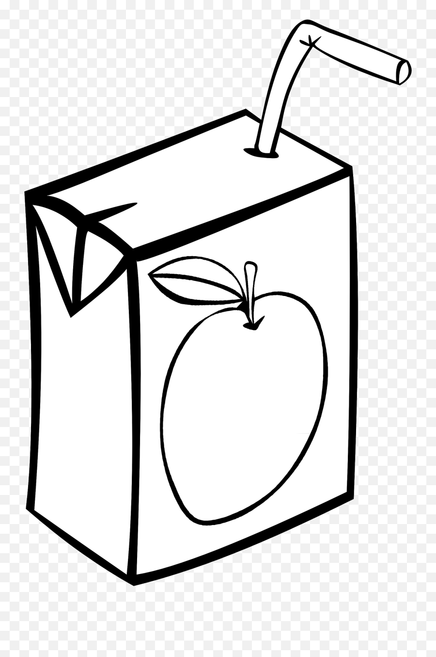 Free Drink Clipart Black And White Download Free Clip Art - Juice Box Emoji,Apple Cocktail Emoji