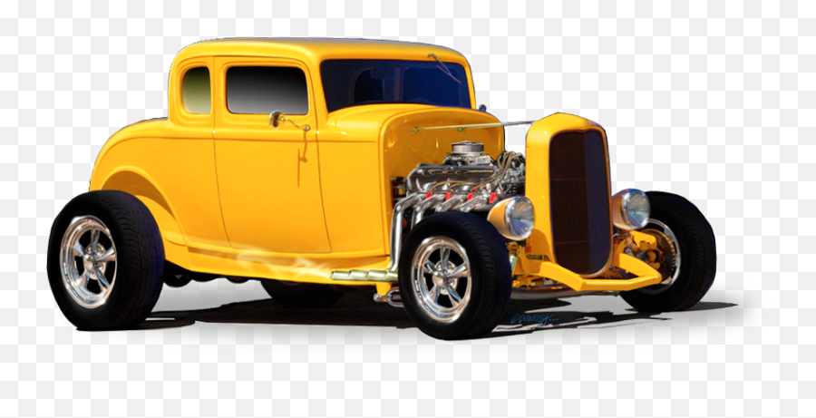 Yellow Hot Rod - Yellow Hot Rod Png Emoji,Hot Rod Emoji