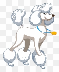 Poodle Clipart - Animal Figure Emoji,Pink Poodle Emoji