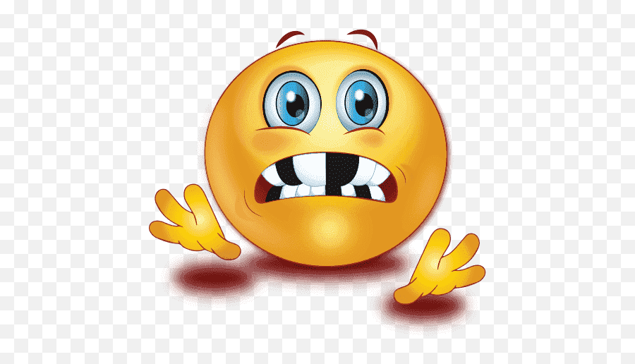 Whatsapp Shocked Emoji Background Png - Emoji With Broken Teeth,Emoji Background
