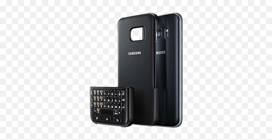 Samsung Galaxy S7 Keyboard Cover Black - Ejcg930ubegus Funda Teclado Para S7 Emoji,S7 Edge Emoticons Not Working