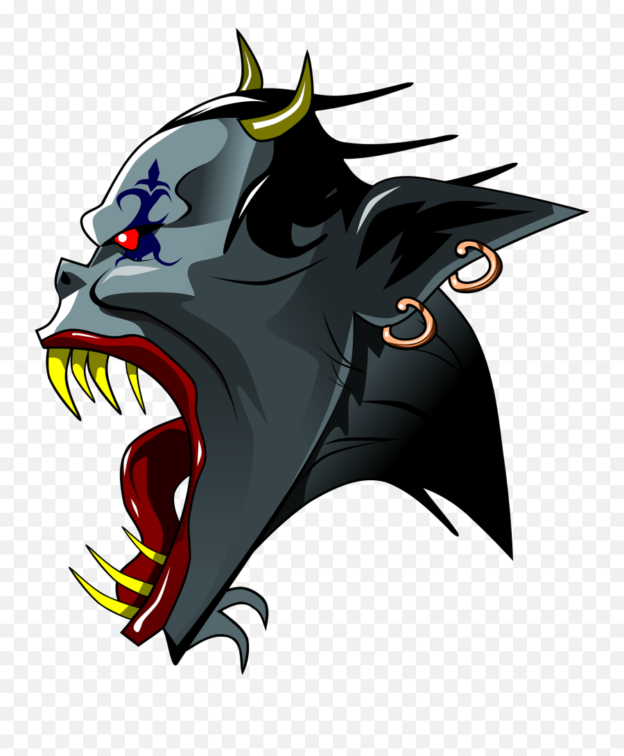Demon Clipart Free Download Transparent Png Creazilla - Devil Emoji,Demon Emoji