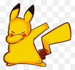 Pikachu Pokemon Dabb Sticker - Pikachu Dab Png Emoji,Dabb Emoji