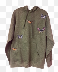 Shop Brittany Allen - Hooded Emoji,Emoticon Con Zipper
