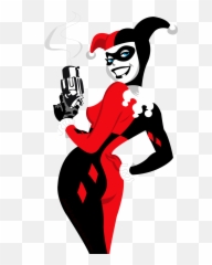 Classic Harley Quinn Cartoon Clipart - Harley Quinn Png Emoji,Suicide Squad Facebook Emojis