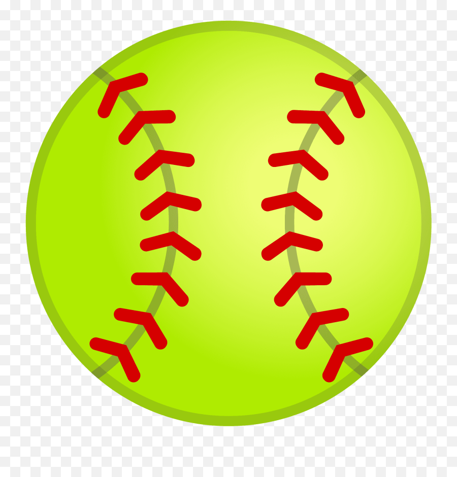 Softball Emoji Clipart - Softball Emoji,Basebal Emoji