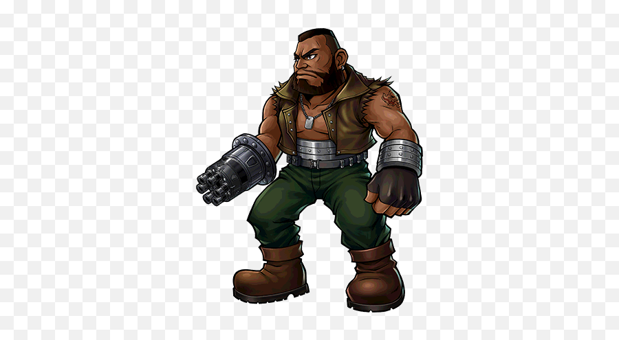 Dissidia Final Fantasy Opera Omnia I To Vii Characters - Dissidia Opera Omnia Barret Emoji,How To Make An Emotion By Barret