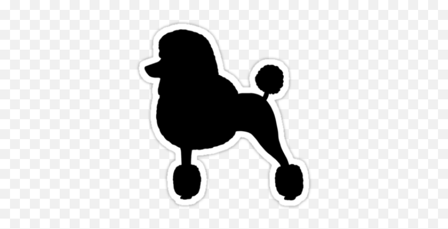 Poodle Puppy Emoji Animal Dog Breed - Poodle For Poodle Skirt,Poodle Emoji