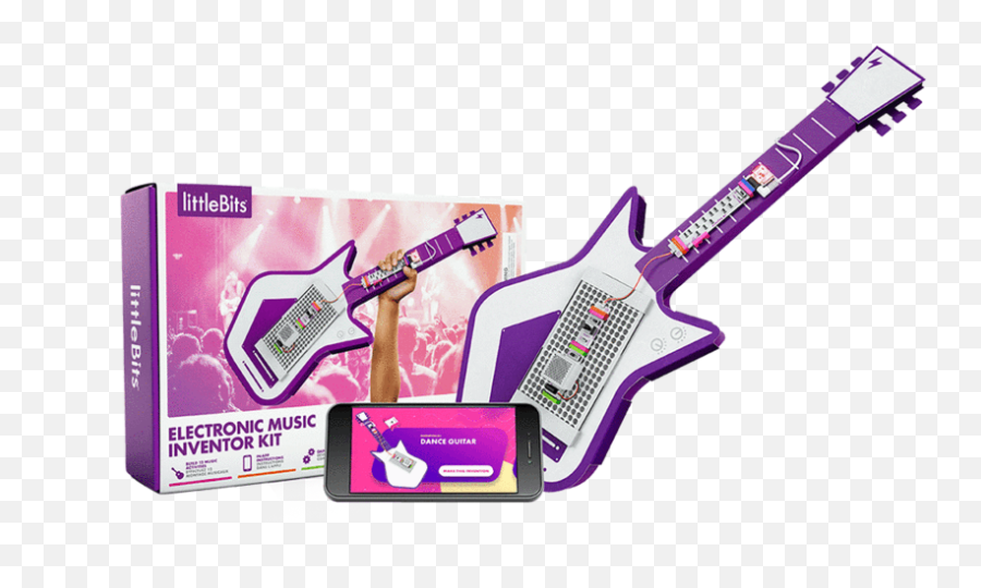 Mommas Bacon - Littlebits Electronic Music Inventor Kit Emoji,Sweet Emotion Bass Guitar