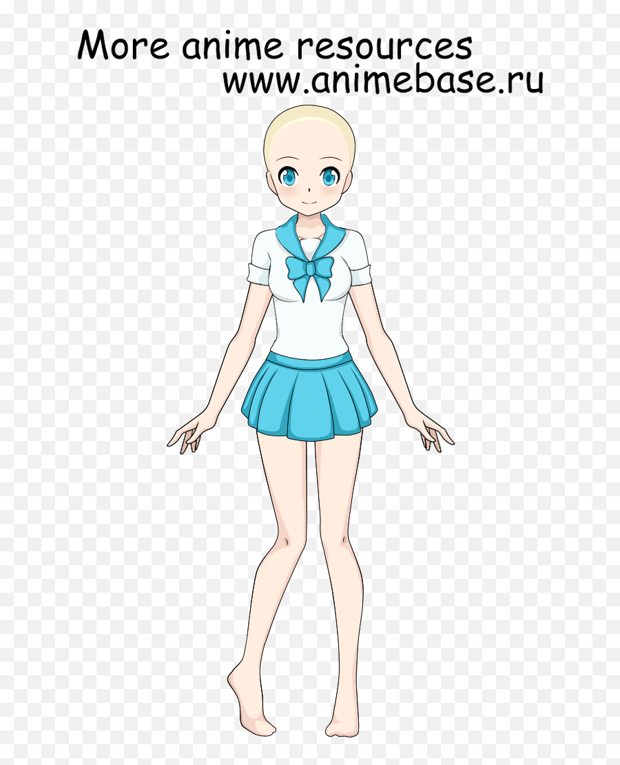Anime Base Ru - Page 12 Of 44 Pose Templates For Drawing Base Anime In School Uniform Emoji,Chibi Emotions Draw